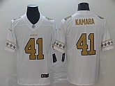 Nike Saints 41 Alvin Kamara White 2019 New Vapor Untouchable Limited Jersey,baseball caps,new era cap wholesale,wholesale hats